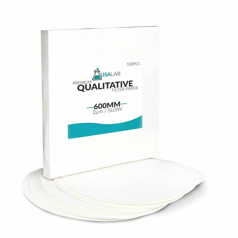 USA LAB Qualitative Filter Paper - Slow 2um Micron - Various Sizes - USAlab - Image 1